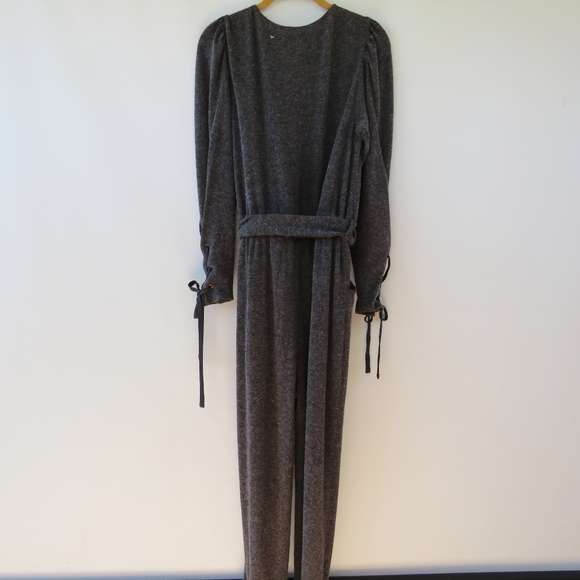 Majorelle x Revolve Carmella Knit Jogger Charcoal Gray Jumpsuit Size Small - Picture 7 of 15